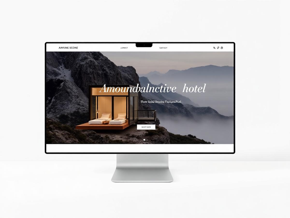 Hotel Website design preview